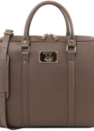 Ексклюзивний жіночий шкіряний портфель tuscany tl141626 prato