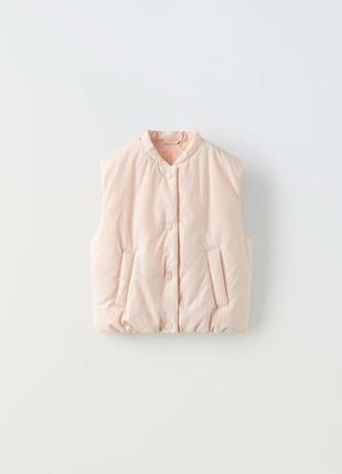 Стьобний жилет zara безрукавка