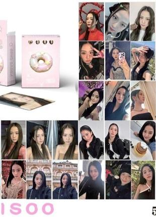 Набор голографических карт jisoo blackpink