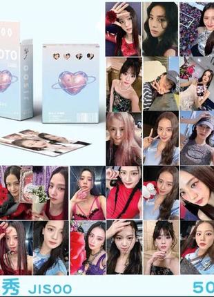 Набор голографических карт jisoo blackpink No2