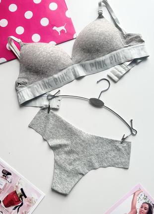 Victoria's secret комплект набор белье виктория сикрет бра бюст лифчик