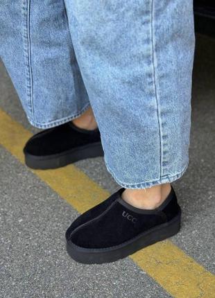 Уггі короткі замша і шкіра чорні сірі молочні