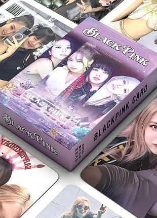 Набор голографических карт blackpinк No2