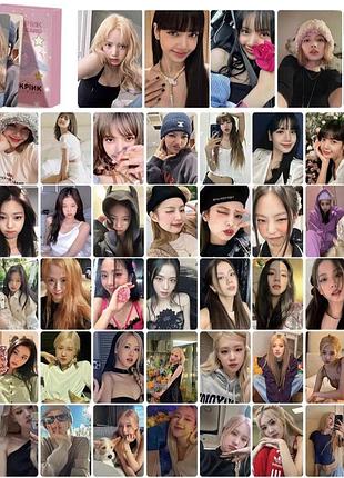 Набор голографических карт blackpinк No4