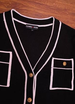 Кардиган, на пуговицах, шанель, офис3 фото