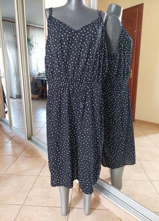 Вискозное платье 👗 большого размера