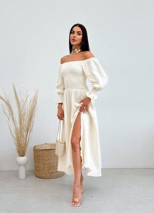 Нежное хлопковое платье