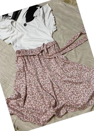 Shein стильное летнее платье миди как новое