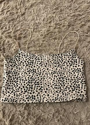 Трендовый леопардовый топ primark.