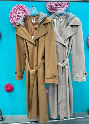 Шикарный стильный тренч kontatto 🥰 италия 🇮🇹