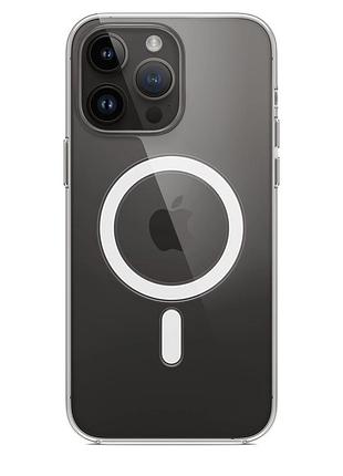 Чехол apple iphone 14 pro clear case with magsafe 4