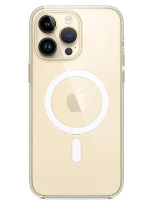 Чехол apple iphone 14 pro clear case with magsafe 3
