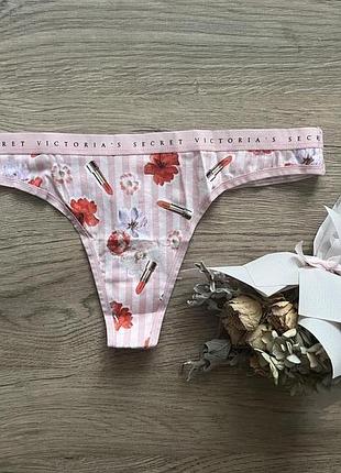 Трусики трусы стринги victoria's secret s оригинал