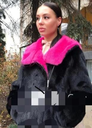 Норковый бомбер автоледи норка