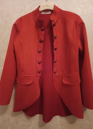 Жакет для девочки из велюра s.tiffany moda, итальялия, р 158-164 см