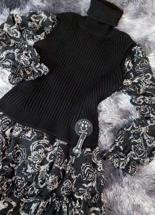 Платье двойка м-л