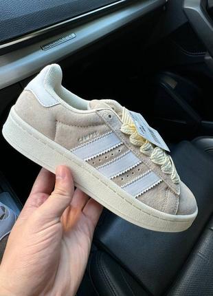 Женские кроссовки adidas campus 00s beige