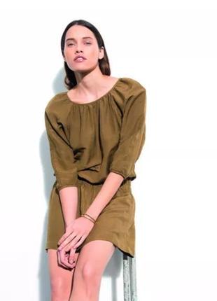 Лен и шелк! шикарное качество! платье la redoute. дизайн франция.