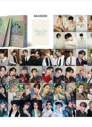 Набір голографічних карток stray kids "perfect day"