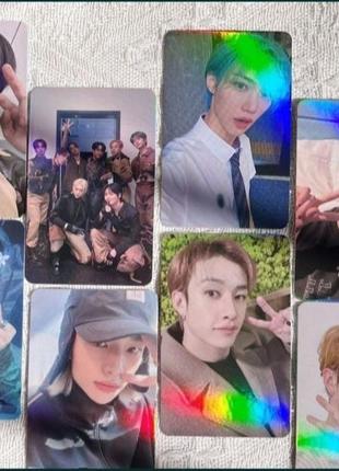 Набор голографических карт stray kids