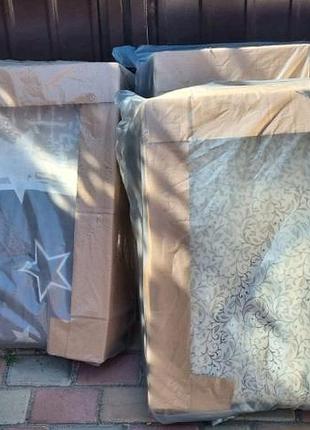 Раскладушка с матрасом мария м-60 с подушкой. бесплатная доставка новой почтой!