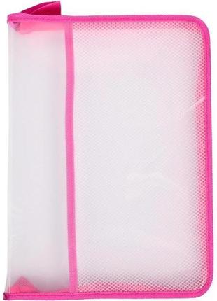 Папка із сіточкою а4 на змійці 333sp nia-mart