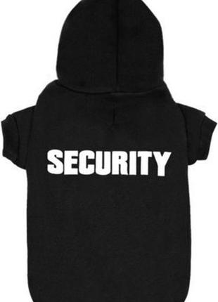 Одяг для домашніх тварин resteq, толстовка security для котів, розмір м