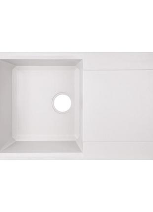 Кухонная мойка lidz 790x495/230 whi-01 (lidzwhi01790495230)