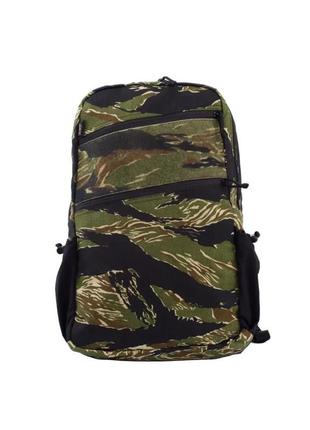 Тактичний рюкзак 15л кордура 500 d — original vietnam tiger stripe, usa