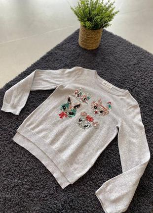 Легкий свитерок h&m 4-6 лет2 фото