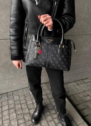 Сумочка guess black8 фото