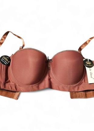 Гладкий бюстгальтер анжеліка — балконет чашка с