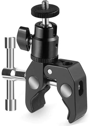 Краб super clamp з шаровою головкою ac prof klo-j01
