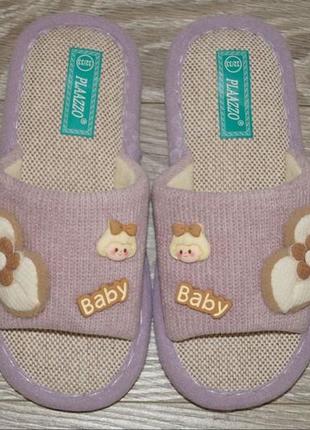 Дитячі кімнатні / домашні тапочки