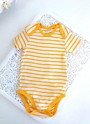 Бодік з коротким рукавчиком lupilu 74-80 см- 6- 12 міс