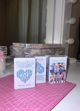 Голографические ломо карты stray kids 55 штук, фотокарточки, карты стрэй кидс