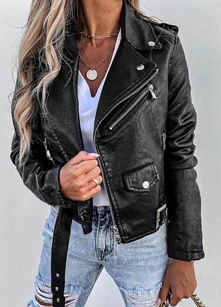 Куртка косуха эко кожа . фабричный китай