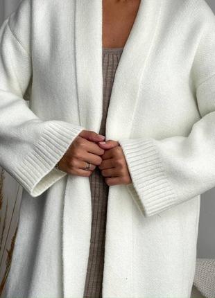 Удлиненный кардиган