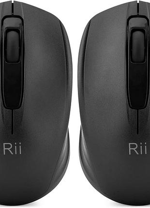 Комп'ютерна миша для пк rii wireless mouse (комплект 2шт)