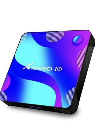 Медіаплеєр Tv box kinhank g1 4/32gb amlogic s905x4-j androidtv 11 netflix smart