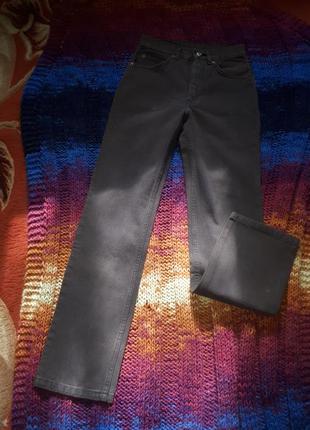 Джинсы оригинальные винтажные ausa levi's шоколадного цвета.1 фото