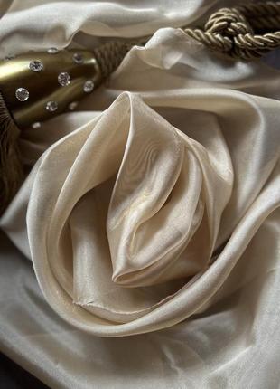 Полуорганза золотая 6.7