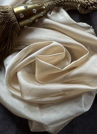 Полуорганза золотая 6.7