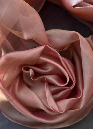 Тюль напіворганза теракот 5.1м