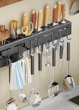 Настінна багатофункціональна стійка для зберігання органайзер 30 см