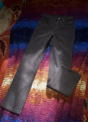 Джинсы оригинальные винтажные ausa levi's шоколадного цвета.2 фото