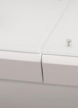 Стіл мдф + матове скло tml-770 білий 7