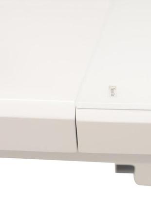 Стіл мдф + матове скло tml-770 білий 10