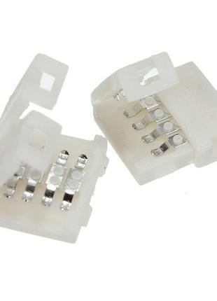 Конектор prolum™ для стрічки 5050, rgb, 10мм