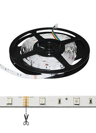 Світлодіодна led стрічка prolum™ 12v; 5050\30; ip20; series "s", rgb